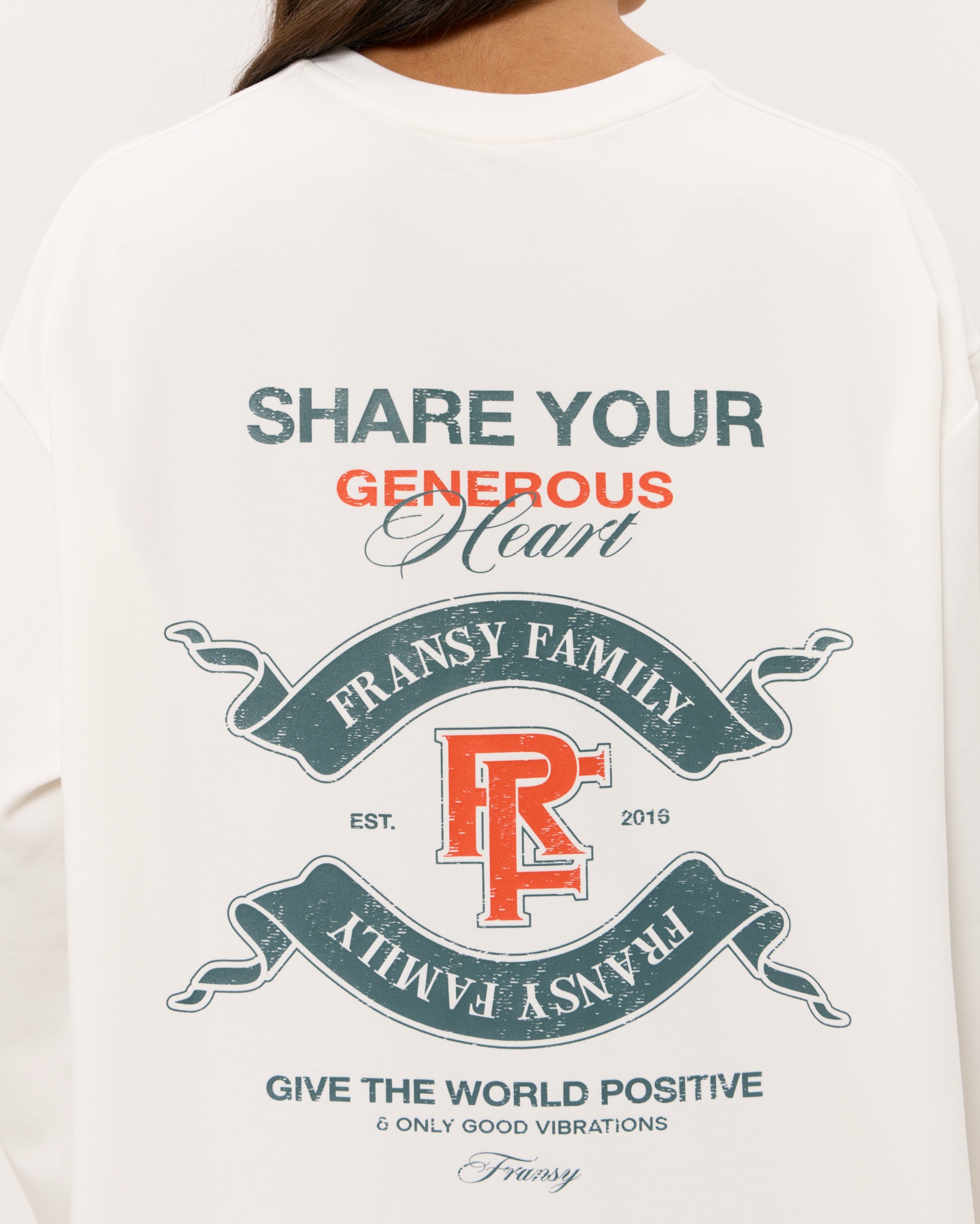 Лонгслив FRANSY FAMILY, зеленый