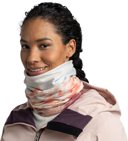 Картинка шарф-труба Buff Polar Reversible Lerna Peach Beige - 4