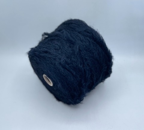 Torcitura di domaso (пр.Италия),art.Cufur, 83м / 100 гр. 40% Мохер, 4% Меринос, 56% Полиамид, цвет-Черный(203), арт.36310