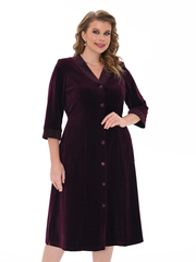 4067 Халат на пуговицах