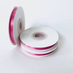 Лента Атласная (0,7см*22,85м) Глубокий-розовый