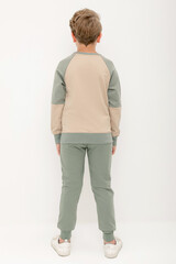 брюки  для мальчика  КР 400582/зеленый чай к404