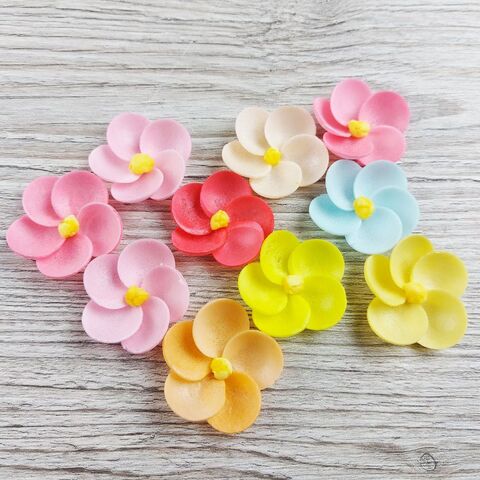 Вафельные флоксы, микс, 3 шт