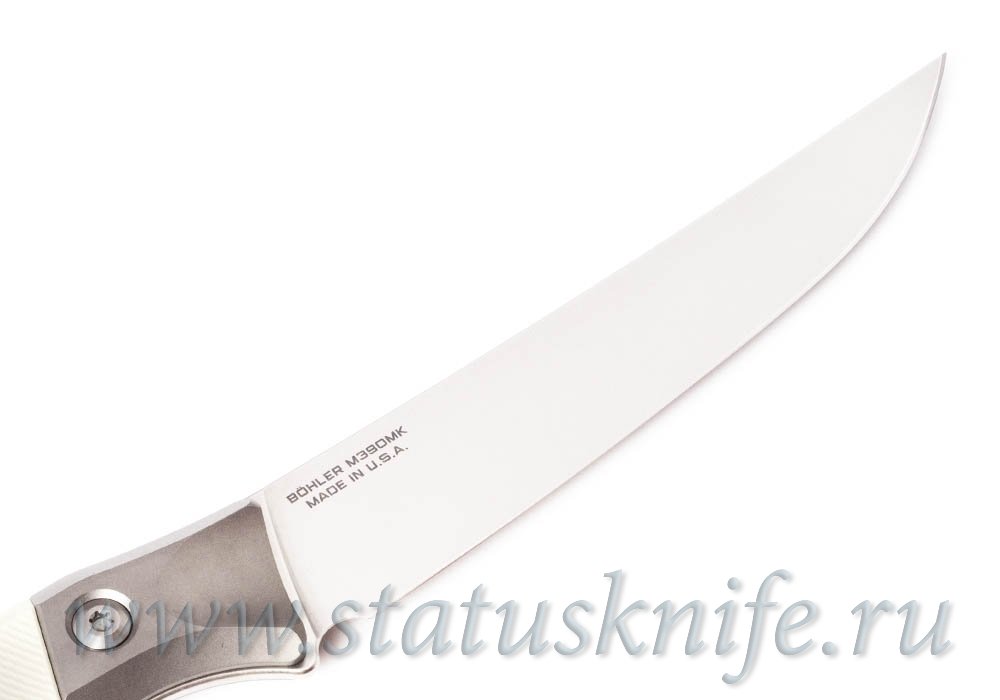 Нож Microtech Kitchen Boning Bolster G-10 3100B-10IV Ivory
