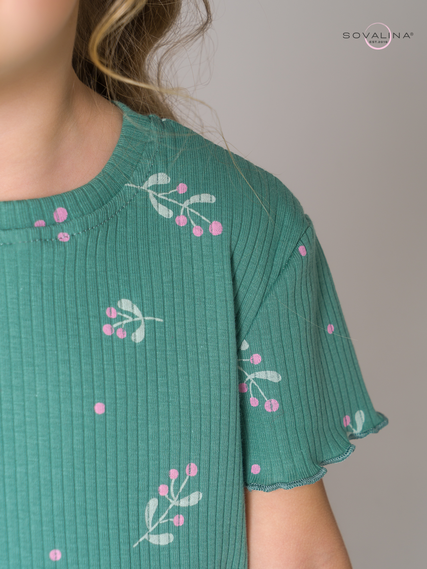 Пижама Элли розовая клюква