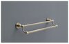 Aquanet 3824D 3824D Держатель для полотенца 60см двухрядный Aquanet, латунь (189261)