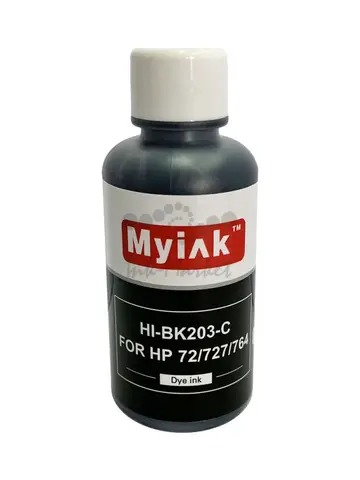 Чернила HI-BK203-C для HP 72 - C9370A (100 мл, photo black) Gloria™ MyInk