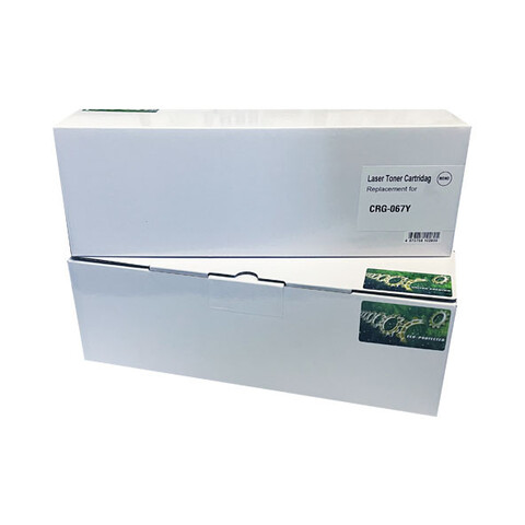 Совместимый картридж UNITON Premium Cartridge 067Y для CANON LBP-631/LBP-633, MF651, MF655, MF657 желтый (1,25K)