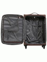 Чемодан Redmond тканевый облегченный средний Коричневый 68x43x27+3 см2