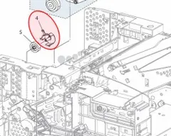 Держатель шестерни XEROX VersaLink B405DN (019E83450)