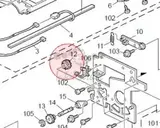 Соединительная шестерня блока переработки Ricoh AB011461