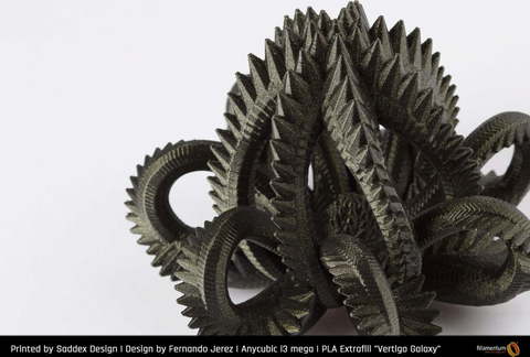 Пластик для 3D-принтера Fillamentum PLA Extrafill Vertigo Galaxy