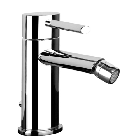 Gessi Ovale Смеситель для биде на 1 отверстие, с донным клапаном, цвет: хром 23007#031