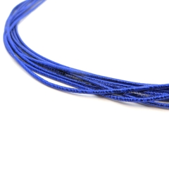 Канитель мягкая, фигурная, KAN/MM, 1,5 мм, металлик, синяя смесь