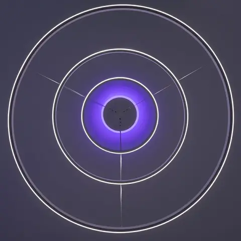 Подвесная светодиодная люстра Citilux Неон Смарт CL731A090E