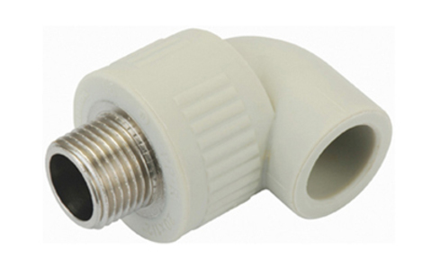 Отвод 90° полипропиленовый с наружной резьбой ППР Donsen