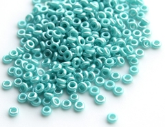 Toho Demi Round 8/0 цвет 0132 Opaque Lustered Turquoise