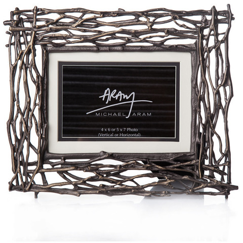 Рамка для фото 10x15см Michael Aram Ветви коричневая