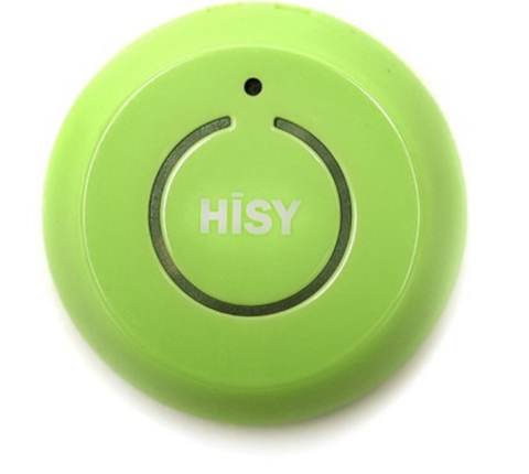 Пульт управления камерой смартфона Hisy в виде кнопки, зеленый