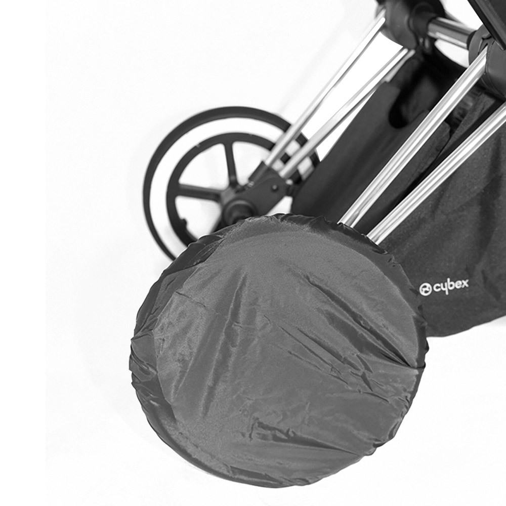 Чехол-беретик на колеса детской коляски Ласка-М