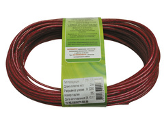 51-9-015 Трос металлополимерный красный полупрозр. ПР-3.0,  20м.п. (РемоКолор)