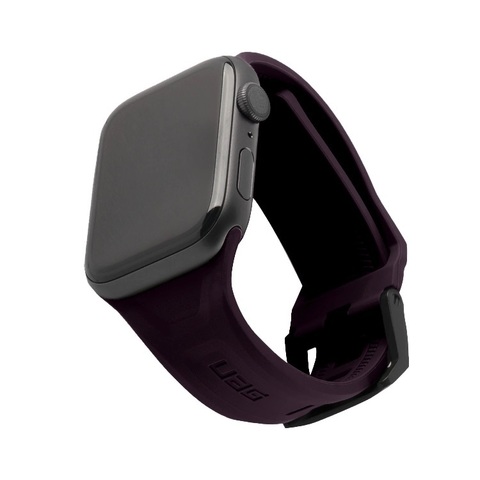 Ремень силиконовый UAG Scout Silicone для Apple Watch 44/42 баклажан (Eggplant)