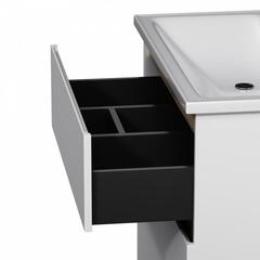 Тумба с раковиной, напольная, 80 см, 2 ящика, белый глянец, AM.PM X-Joy - M85AFSX0802WG