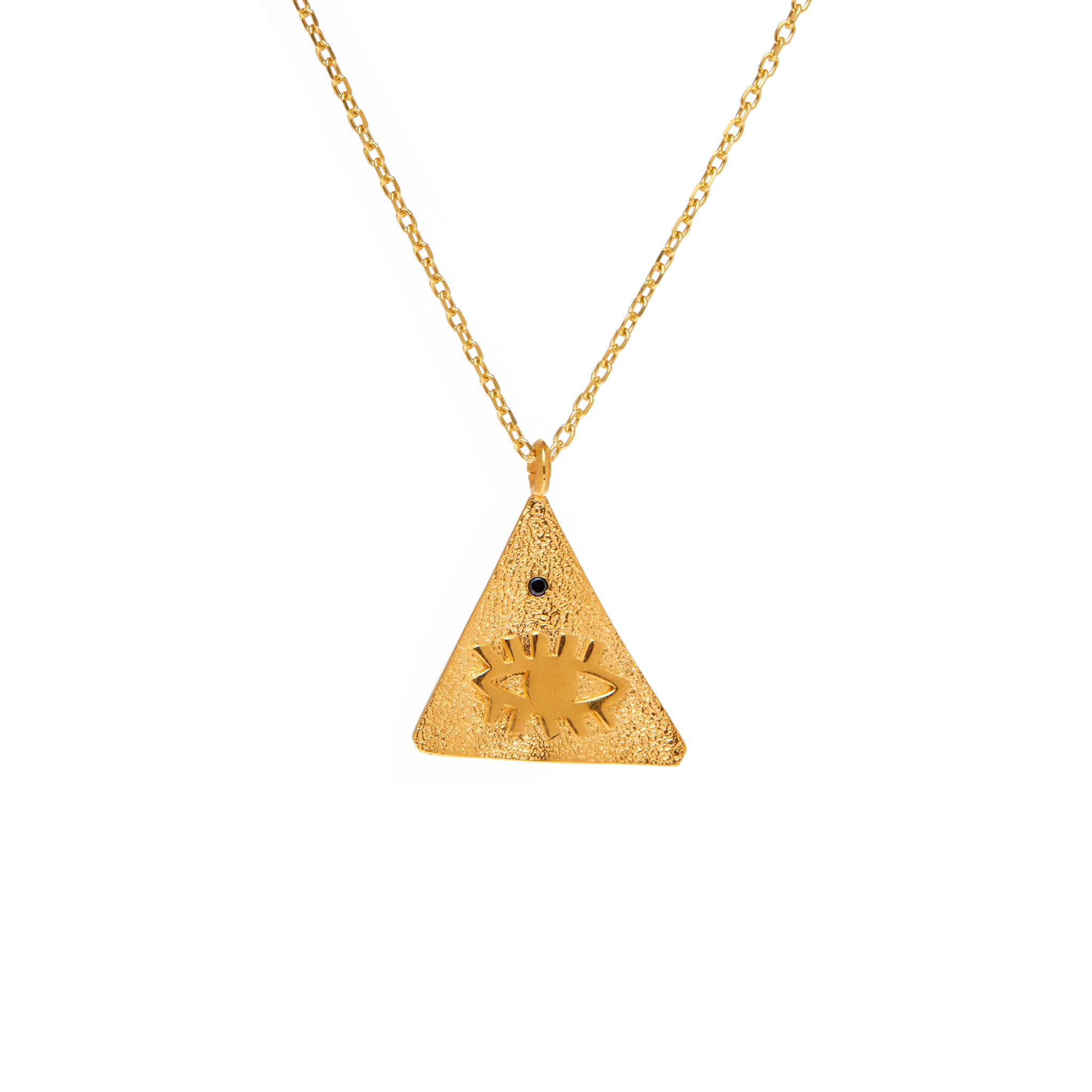 HERMINA ATHENS Колье Kressida Pyramis Chain Necklace