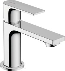 Смеситель для раковины 80, с донным клапаном, хром Hansgrohe Rebris E CoolStart 72553000