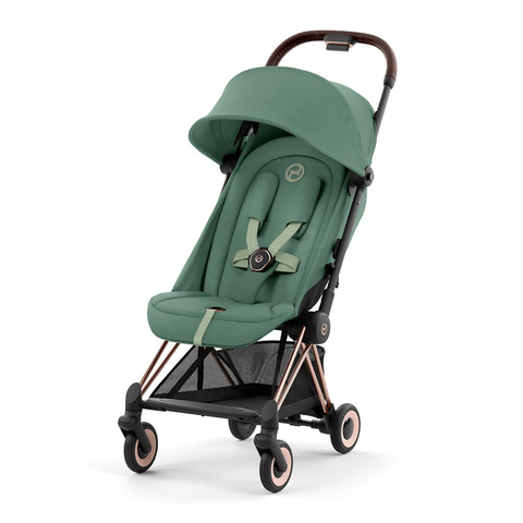 Прогулочная коляска Cybex Coya Leaf Green Rosegold