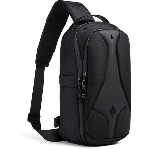 Картинка рюкзак однолямочный Ozuko 9735 Black - 16