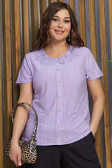 Блуза Петуния (сиреневая) Б13274-20М LT Collection