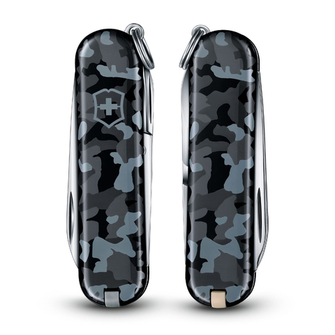 Нож-брелок Victorinox Classic, 58 mm, Navy Camouflage (0.6223.942)