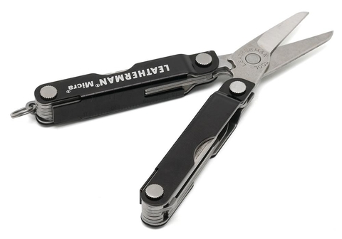 Мультитул Leatherman Micra 65 mm, 10 функций, чёрный (64320181N)