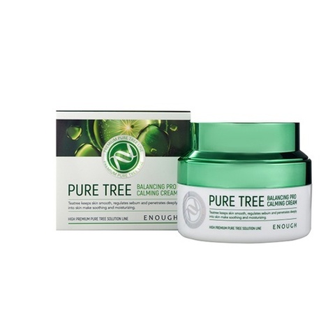 Успокаивающий крем с экстрактом чайного дерева, 50 ml, Enough Pure Tree Balancing Pro Calming Cream