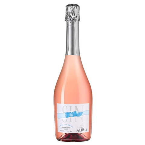 Вино безалкогольное Vina Albali Sparkling Rose розовое 0,75л