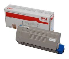 OKI TONER-C-710/711/711WT-11,5K - Голубой тонер-картридж повышенной ёмкости для принтеров C710/C711/C711WT. Ресурс 11,500 стр. A4 (код 44318623)