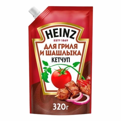 Кетчуп HEINZ Д/гриля 320 г ДП РОССИЯ