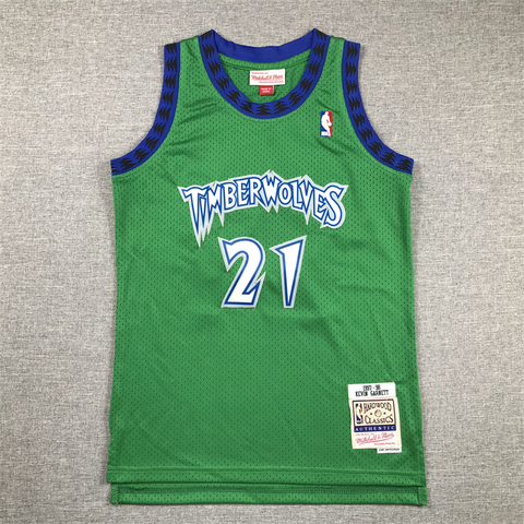 Баскетбольная майка Swingman 'Timberwolves Kevin Garnett 21' 