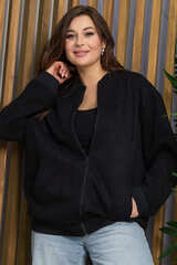 Бомбер Моя судьба (черный) Б13293-13М LT Collection