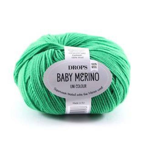 Пряжа Drops Baby Merino 31 зеленый