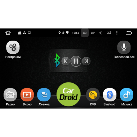 Штатная магнитола на Android 8.0 Renault Sandero Roximo CarDroid RD-3001