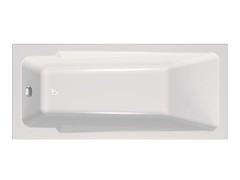 Ванна акриловая прямоугольная Kolpa San ARMIDA 180x80, BASIS в комплекте с каркасом и сифоном