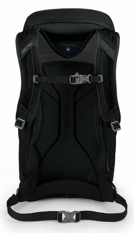 Картинка рюкзак туристический Osprey hikelite 32 Black - 4