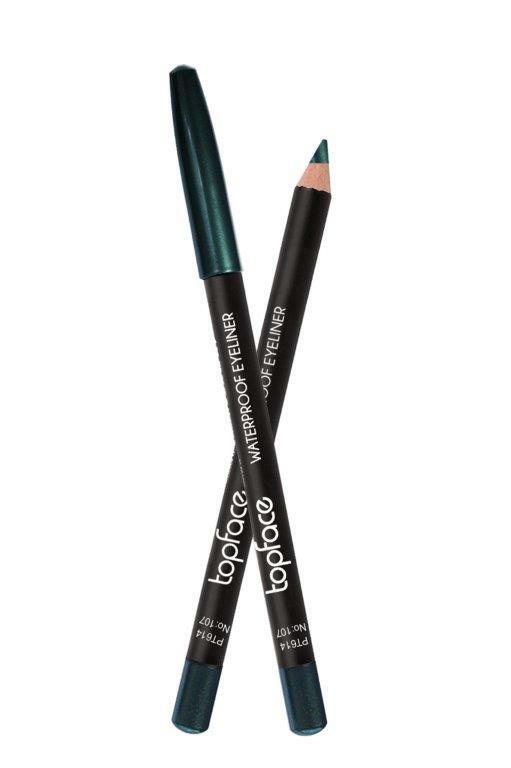 Topface Карандаш водостойкий для глаз тон 107-PT614 "Waterproof Eyeliner" 1.1г