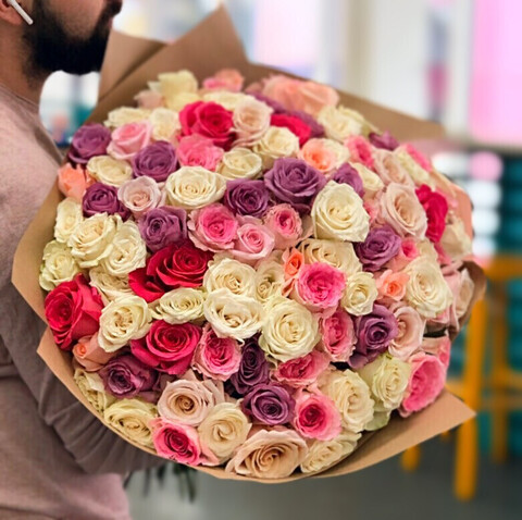 101 роза Эквадор