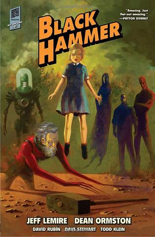 Комикс Black Hammer Library Edition. Vol 1 (на английском языке)