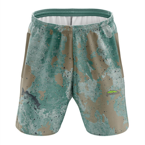 Шорты Аквафиш зеленые