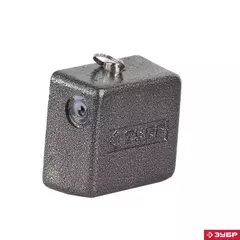 ЗУБР 85 х 80 мм, повышенной защищенности, дисковый механизм секрета, навесной замок (3720-10)