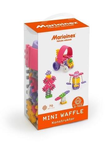 Конструктор Marioinex Mini Waffle для девочки 70 деталей